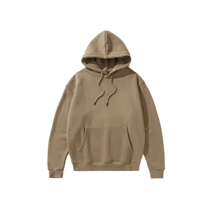 Premium Quality Customized High Quality New 2025 Made Polyester Hoodie <b>Thick</b> <b>Fleece</b> Plain Blank Hoodies For Men - Product Image 2