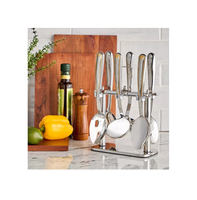 Cuillère de cuisson en acier miroir fabrication de haute qualité 2 pièces cuillère à riz louche à soupe écumoire ustensiles de cuisine