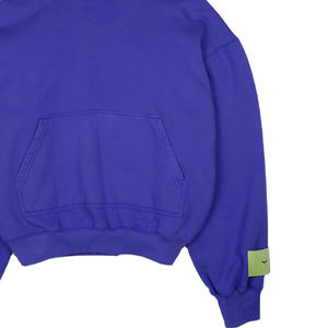 Sudadera con capucha de gran tamaño para hombre con logotipo personalizado 500/460/400 Gsm French Terry Drop Shoulder con capucha gruesa pesada en blanco - Product Image 5