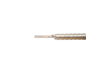 Manche de scalpel à poussoir (mécanisme d'éjection) en acier inoxydable médical, réutilisable, pour la chirurgie générale - Product Image 5