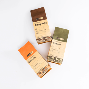 Café Milano Robusta Arábica en Grano Tostado Medio 250g Vietnam Mezcla Gourmet para Espresso - Product Image 2