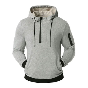 Nouveauté : Sweat-shirts d'hiver pour hommes de qualité supérieure, vêtements décontractés, respirants, coupe-vent, écologiques, doublés 100% polaire, personnalisables - Product Image 1