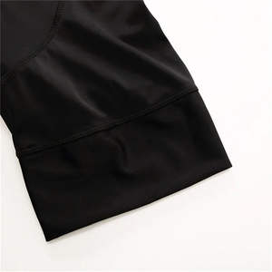 2024 vente en gros de haute qualité course Fit hommes cyclisme 3/4 cuissard rembourré Compression vélo collants à bretelles cuissard et collants - Product Image 2