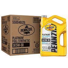 Pennzoil Platinum 5W-30 Aceite de motor SAE sintético completo Paquete de 3 de 5 cuartos para lubricación automotriz - Product Image 2