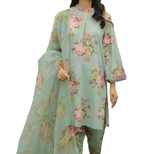 Vestido informal para mujer Traje Shalwar Kameez de alta calidad con nuevos diseños para ocasiones formales e informales Best Seller - Product Image 1