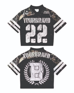 Personnalisé en gros 300g DTG impression graphique t-shirt Streetwear poids lourd surdimensionné t-shirt homme Boxy ajusté t-shirt - Product Image 4