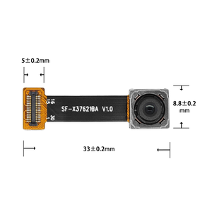 โมดูลกล้องฝังตัว IMX376 MIPI ออโต้โฟกัส ขนาดกะทัดรัด 8.8x8.8 มม. และ 80 °   มุมมองกว้างสำหรับการป้อนข้อมูลภาพ OCR - Product Image 4