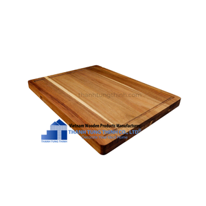 Producto Popular: Tablas de Cortar de Madera de Acacia Personalizables, Tabla de Picar de Madera de Acacia Hecha en Vietnam para Venta al por Mayor - Product Image 4