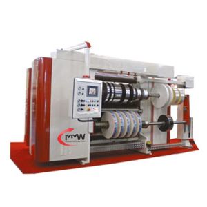 Máquina Cortadora de Rollos en Cantilever de Alta Velocidad Basada en Servo MOHINDRA MECHANICAL WORKS MMW-CSM001 Automática de 80 Pulgadas 600 MPM Energy - Product Image 1