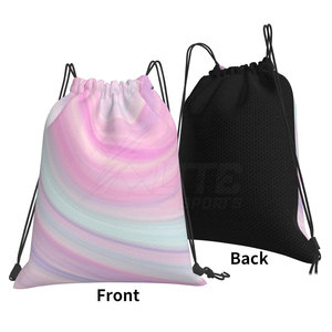 Custom Design Nylon Waterproof Foldable <b>Drawstring</b> Gym <b>Bag</b> with Smooth Finish and Reliable Safety for Multi-Purpose Use - Product Image 3