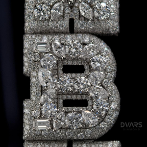 Pendentif personnalisé avec nom en lettres en Moissanite VVS, en Argent Sterling 925, Bijoux Hip Hop de Luxe Certifiés, entièrement sertis de pierres, Breloques verticales entièrement serties de pierres - Product Image 2