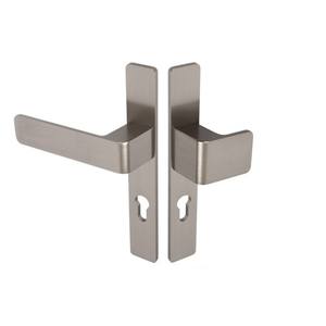 Poignée de porte longue plaque WALA L-92 H6S36L/G5S50/S5S34G6 (poignée 36mm, plaque 34mm) INOX, gauche - Product Image 1
