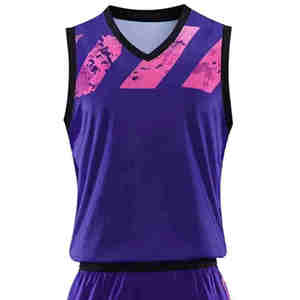 Uniforme de basket respirant au meilleur prix, uniforme de basket de bonne qualité, abordable, design professionnel - Product Image 3