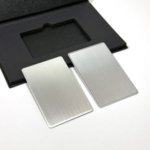 Tarjeta NFC de metal en blanco de diseño avanzado de 13.56Mhz, tarjeta NFC de acero inoxidable NTAG216 para grabado láser. - Product Image 4