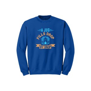 Sweat-shirt en mélange de coton avec des thèmes de bouddha imprimés Style décontracté 12 options de couleur 260-280 Placement de conception personnalisable GSM lourd - Product Image 5