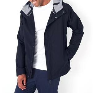 Vestes coupe-vent pour hommes de qualité supérieure broderie Polyester/coton Durable Design personnalisable taille doublure polaire coupe-vent - Product Image 5