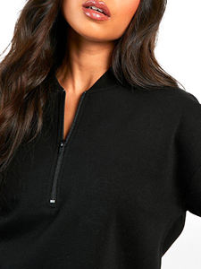 Winter Season <b>Cheap</b> Price Wholesale <b>for</b> Heavy Cotton Hooded Two Piece Set Oversized <b>Women's</b> Hoodies Crewneck and <b>Jogger</b> Set 2023 - Product Image 2