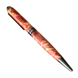 Sapphire Collection Luxury Handmade 0.7mm Stabilized Wood Ballpoint <b>Pen</b> Green-Red-<b>Blue</b> Resin Body Business Gift Souvenir HHPEN - Product Image 3