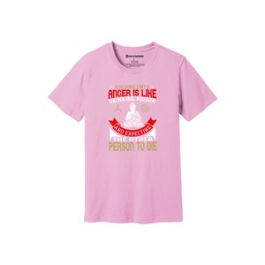 100% Cotton T-Shirt with Buddha Themes Print Casual Style 12 Color Options 160-180 Heavy GSM Customizable Design Placement - Product Image 4