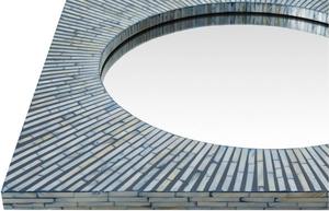 Produit très vendu Capiz Shell Miroir de salle de bain Décor Miroirs Décoration murale Personnaliser Paquet Meubles de salon - Product Image 3