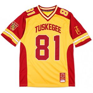 T-shirt personnalisé pour supporter de l'équipe universitaire Tuskegee Golden n° 81, vêtements de sport unisexe grande taille, vente en gros - Product Image 1