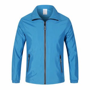 Chaqueta informal de talla grande para hombre, ropa deportiva para exteriores, chaqueta cortavientos, chaqueta de negocios con cuello levantado, venta al por mayor, transpirable - Product Image 3