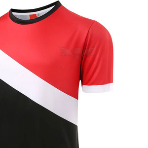 Camiseta personalizada para hombre, camisa bordada en blanco de calidad, venta al por mayor - Product Image 6