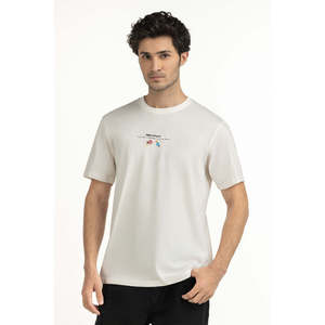 เสื้อยืด Relax Fit ผ้าฝ้ายออร์แกนิค 100% พิมพ์ลายเจอร์ซีย์ รุ่น MN-TS-SS25-343 ผ้าฝ้ายอัดแน่น/ใยไผ่ รับชำระเงินแบบ TT - Product Image 3