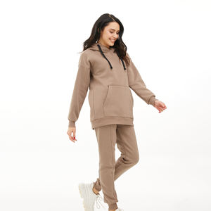 Chándal de talla grande para mujer de algodón 2024, chándal de invierno para mujer, chándal nuevo, ropa deportiva, diseño informal para Fitness - Product Image 2