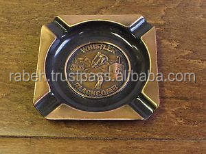 Cendriers en aluminium Exportateur de l'Inde Cendrier portable personnalisé en acier inoxydable pour fumer les cigares en métal - Product Image 3