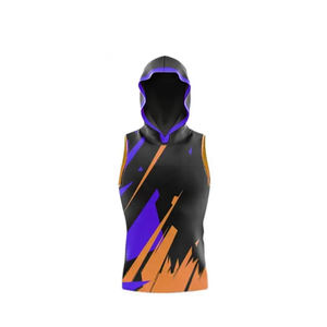 Uniformes de football 7 contre 7 personnalisés de haute qualité, respirants, à manches courtes, imprimés, 100% polyester, vêtements de compression pour hommes - Product Image 3