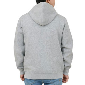 Sweat à capuche uni en molleton de coton promotionnel Streetwear Fashion Style Quality Unisex High Quality For Low Printing Hoodies Sweatshirts - Product Image 2