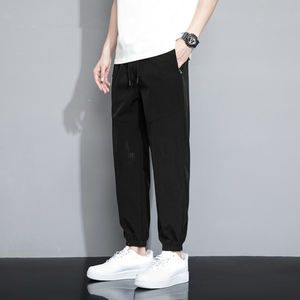 Personalizado OEM Hombres Recto Ligero Media Cintura Casual Joggers Pantalones deportivos Pantalones de algodón Nuevo estilo - Product Image 3