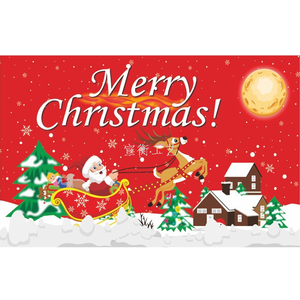 Tissu de fond personnalisable pour décorations murales de fête de Noël - Product Image 6