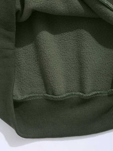 Sudadera de cuello redondo para hombre de algodón 100% de alta calidad, venta al por mayor, sudaderas personalizadas de manga larga de secado rápido impresas sostenibles - Product Image 3