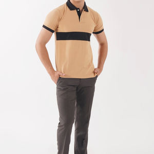 2025 Llegada de la mejor calidad para hombres para Polos Logotipo y diseños personalizados Nuevo patrón sólido de moda en tela de punto Color liso - Product Image 4