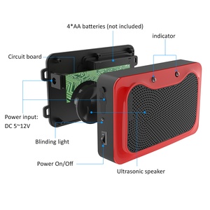 Repelente Ultrasónico de Ratones para Auto de 12-24KHz con Luz LED Intermitente, Sensor de Encendido/Apagado Automático para Protección Contra Roedores - Product Image 3
