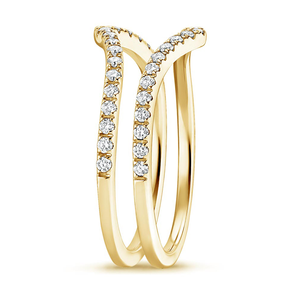 Luxe de tous les jours élégant 10K or laboratoire cultivé bague en diamant bijoux de fiançailles durables conception exquise simple pour les fêtes de mariage - Product Image 2