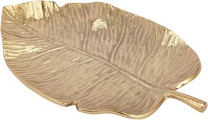 การตกแต่งภายในบ้านที่ทันสมัยการตกแต่งรูปใบไม้อลูมิเนียมสีทองที่สง่างามผู้ถือโคมไฟเชิงเทียนโลหะที่สง่างาม - Product Image 3