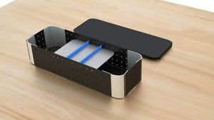 Boîte de stérilisation ORL en acier inoxydable Offre Spéciale boîte de stérilisation d'endoscopie en alliage d'aluminium conteneur de stérilisation en métal Durable - Product Image 2