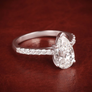 Joyería de moda, anillo de compromiso de 2CT, anillo de aniversario de promesa de plata 925 con diamante cultivado en laboratorio para mujer - Product Image 5