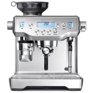 Cafetera Espresso Automática Programable BES980XL, Nueva Versión, Carcasa de Acero Inoxidable, Control de Temperatura, Aplicación - Product Image 3