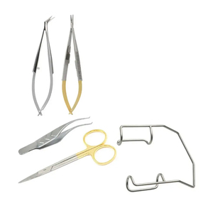 ชุดเครื่องมือผ่าตัดระดับ II ได้รับการรับรอง CE เครื่องมือผ่าตัดโรคตาขนาดเล็กเครื่องมือผ่าตัดต้อกระจกแบบแมนนวลออกแบบด้านบน - Product Image 5