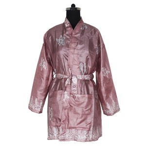 2025 Kimono Sari in seta Vintage abito da donna con stampa floreale corto Maxi accappatoio etnico lungo copri mare abito con cinture in tessuto - Product Image 2