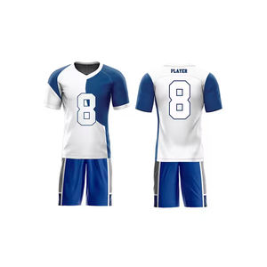 Conjunto de uniforme de fútbol para hombres de alta calidad, camiseta de fútbol de secado rápido, ropa deportiva transpirable para equipo, partido, Club, entrenamiento, servicio OEM - Product Image 1