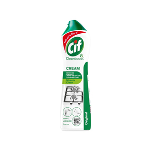 Crème nettoyante CIF pour une utilisation sur plusieurs surfaces élimine la graisse et la saleté sans danger pour la céramique inoxydable et l'émail - Product Image 3