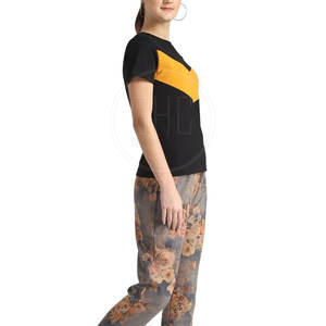 T-shirts en coton pour femmes imprimés sur mesure par OEM pour l'été personnalisés avec votre propre logo - Product Image 6