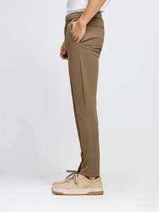 Custom Logo Canvas Sweatpants Unisex Midweight Cotton <b>Cuffed</b> <b>Joggers</b> Men Women Casual 400 GSM Fleece High Street Style - Product Image 3