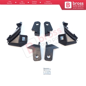 Soporte de Reparación para Faros Delanteros BHL500+BHL501, Juego de Soportes Izquierdo y Derecho para Doblo MK2 263 2010-2014 Pre-Facelift 51810671 51 - Product Image 2