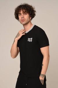 Qualité supérieure hommes o-cou sonnerie T-Shirts 100% coton solide été haut décontracté Gym Muscle Fit à la mode vêtements de sport Offre Spéciale - Product Image 3